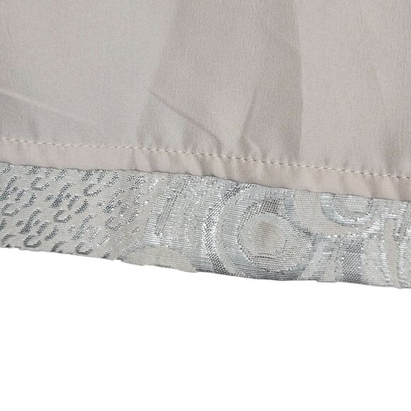 VTG Banana Republic Metallic 12 Mini Skirt Brocade Art core Holiday Glam - Picture 10 of 16